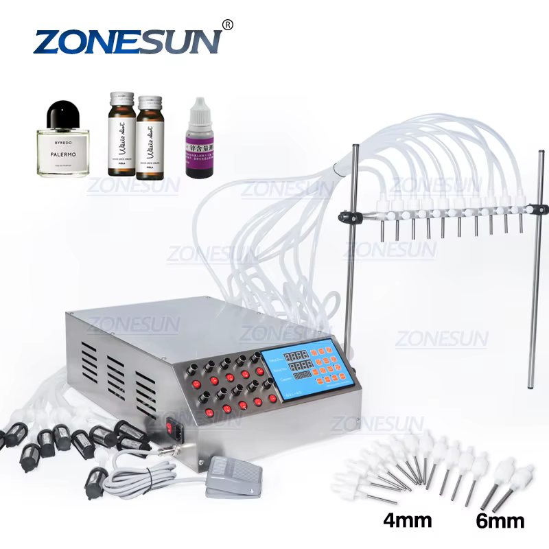 ZONESUN 10 Heads Perfume Vial Oral