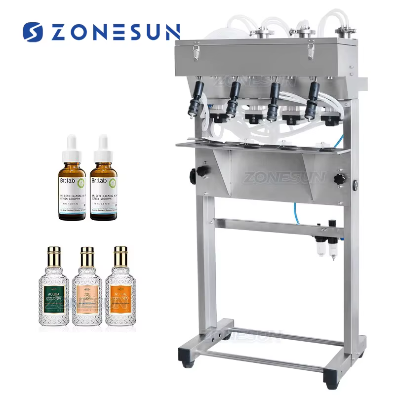 ZONESUN Vacuum Liquid Perfume Filling Machine