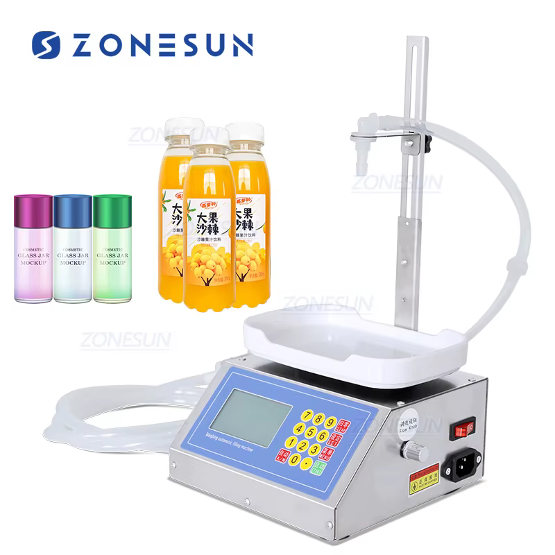 ZONESUN Weighing Juice Milk Small Bottle