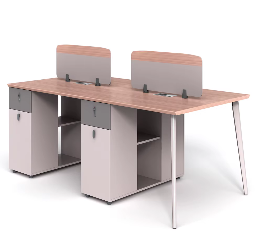 Office Furniture 3 People Office Desk