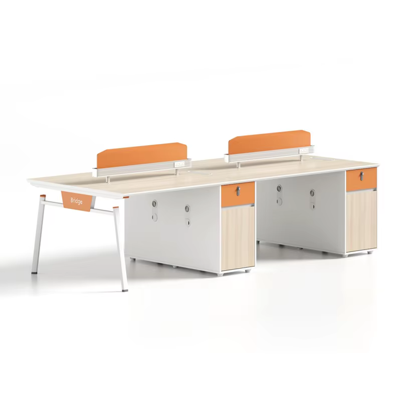 Modern Office Desk With Partition Modern