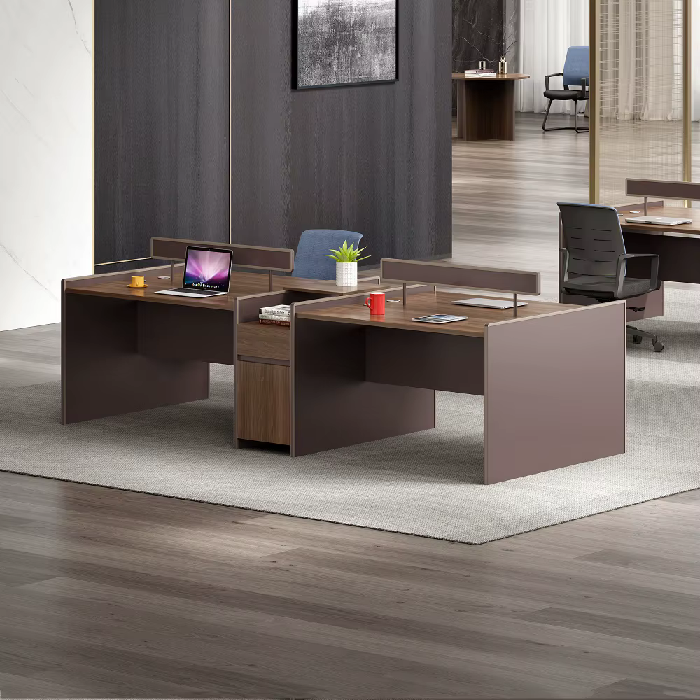 Workstation Cubicle Partition Furniture 2 Persons
