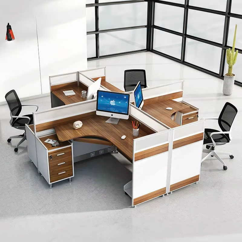 Center Table Office Workstations Modular Partition