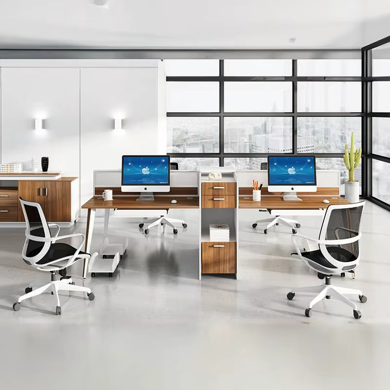 Modular Office Furniture 4 Staff Desk