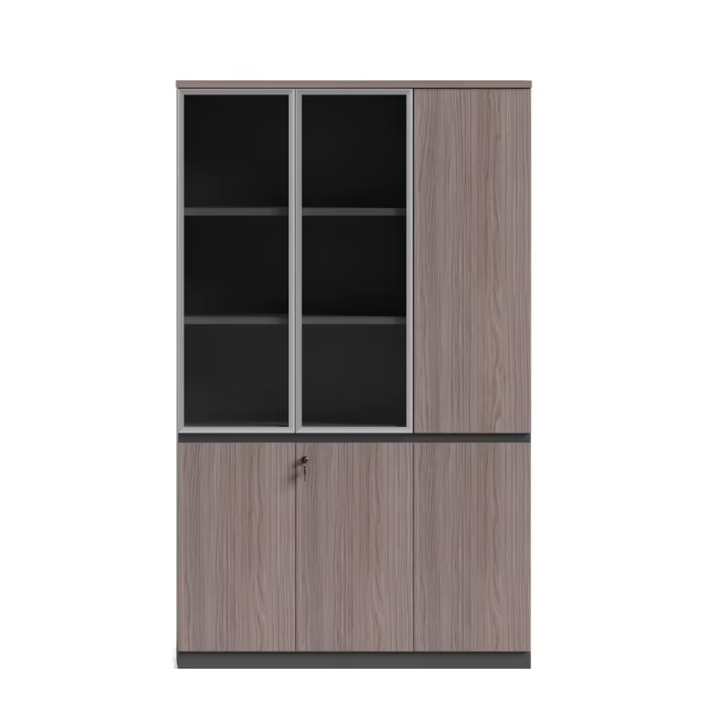 Wood File Cabinet Bookcase For Office