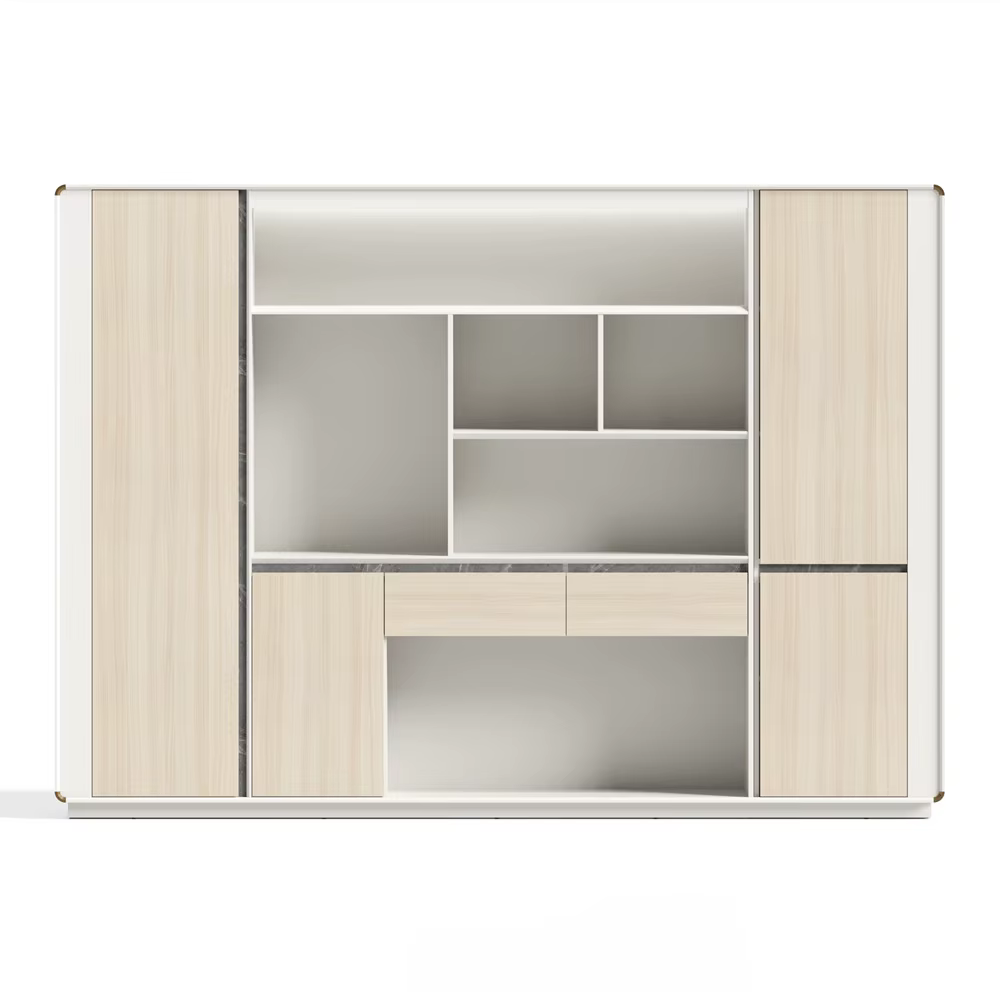 Modern Simple Design Wooden 5 Doors