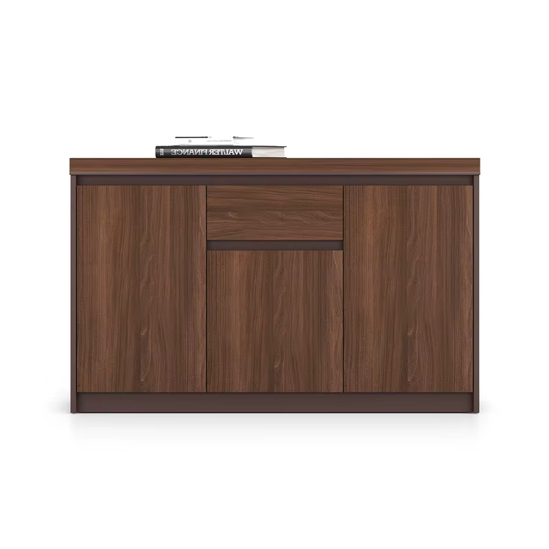 Small Wood Desk Office Filing Cabinet