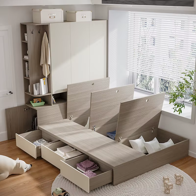 Furniture Multifunctional Full Bed Frame Queen