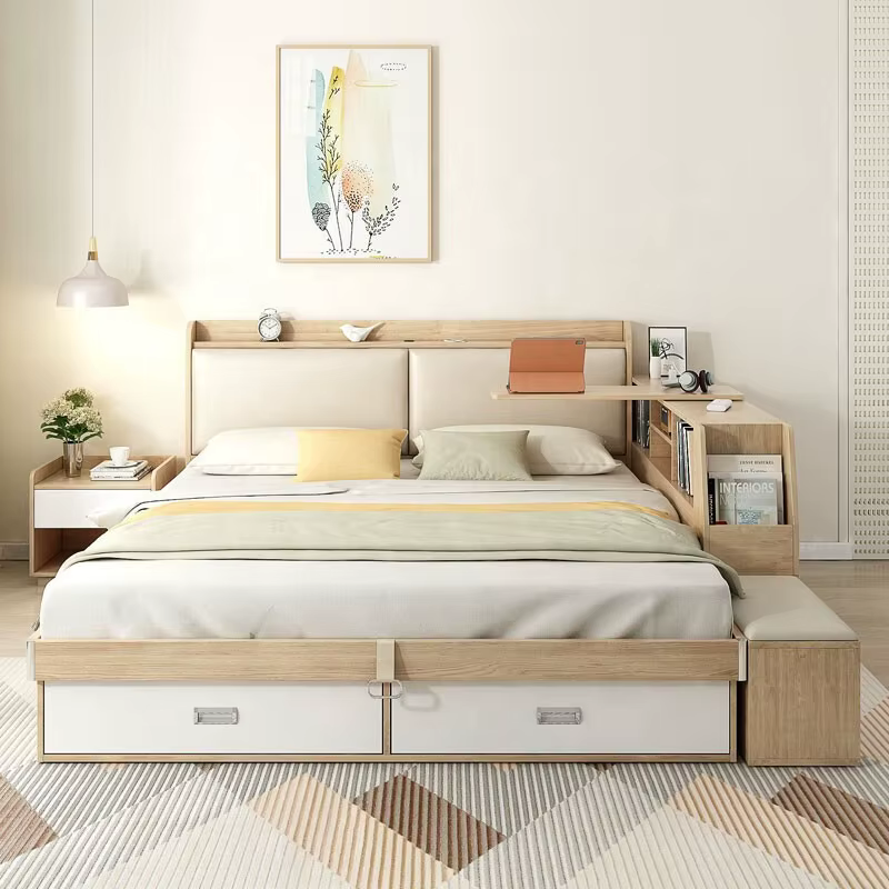 Room Modern Bedroom King Size Multifunctional