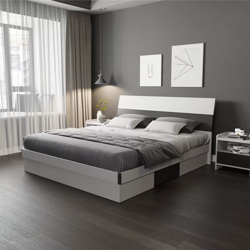 Guangzhou Modern Super King White Wooden