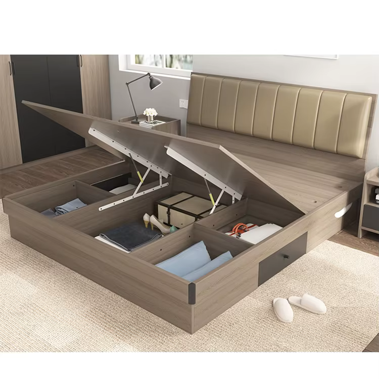 King Sleeping Panel Adult Wooden Single