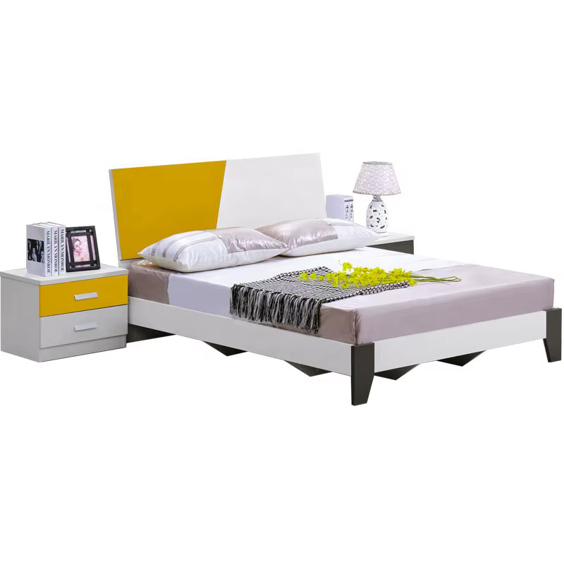 Double Bed Frame Modern Queen Comfort
