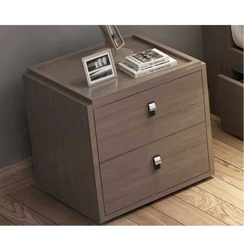 Wooden Bedroom Furniture Modern Bedside Corner