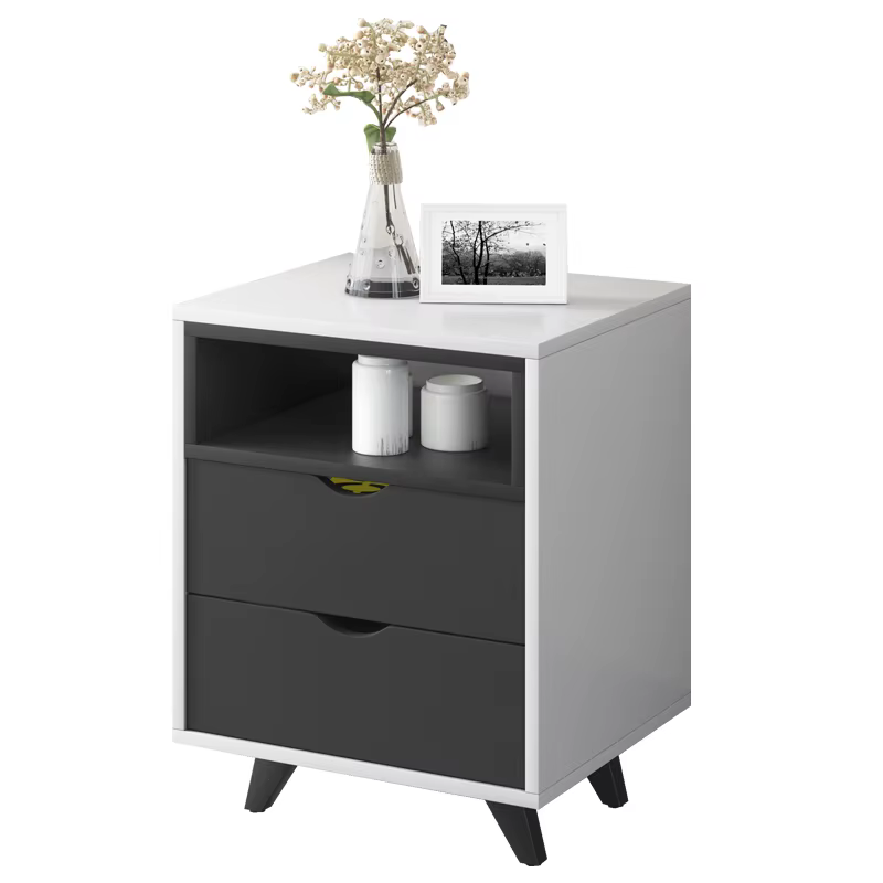 Bedroom Drawer Cabinet Nightstand Modern Bedside