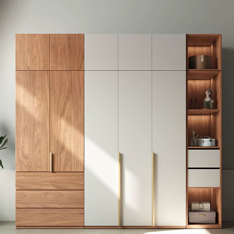 Brown Modern Mdf Melamine Open System