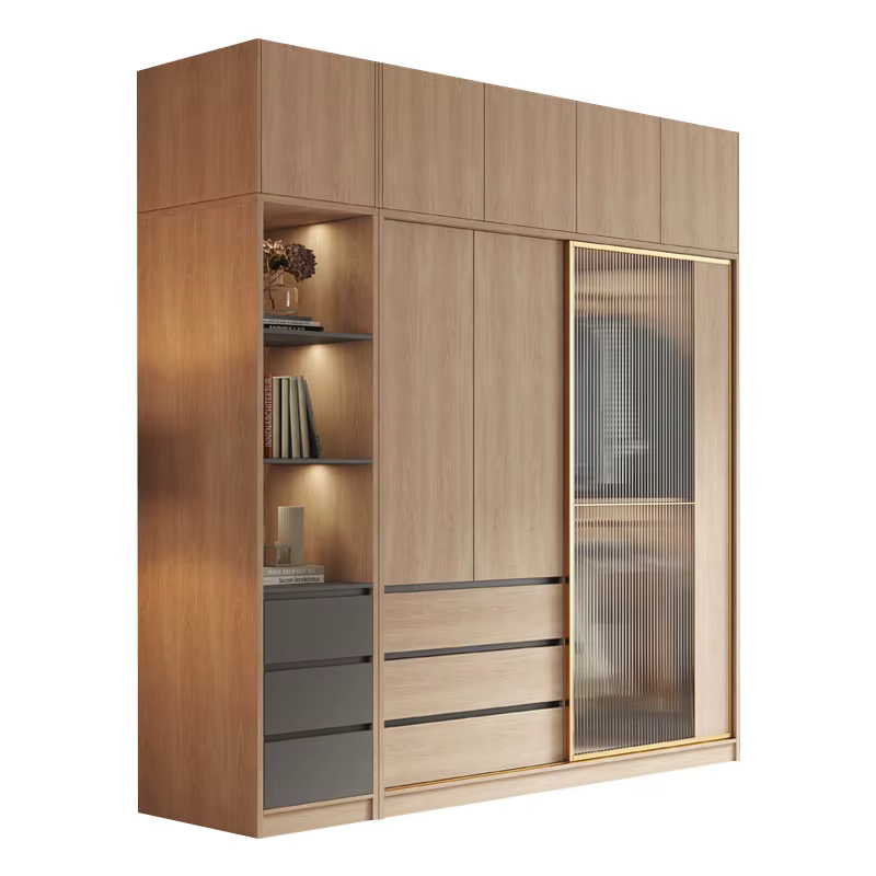 Storage Sliding Design Simple Clothes Home