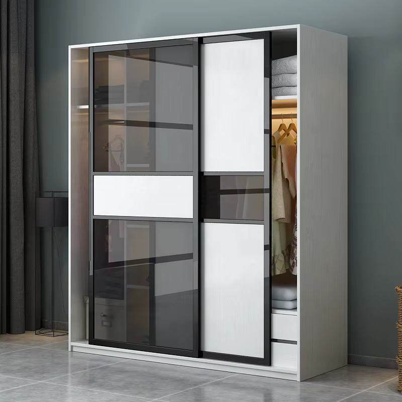 Wooden New Modern Wall Bedroom Door
