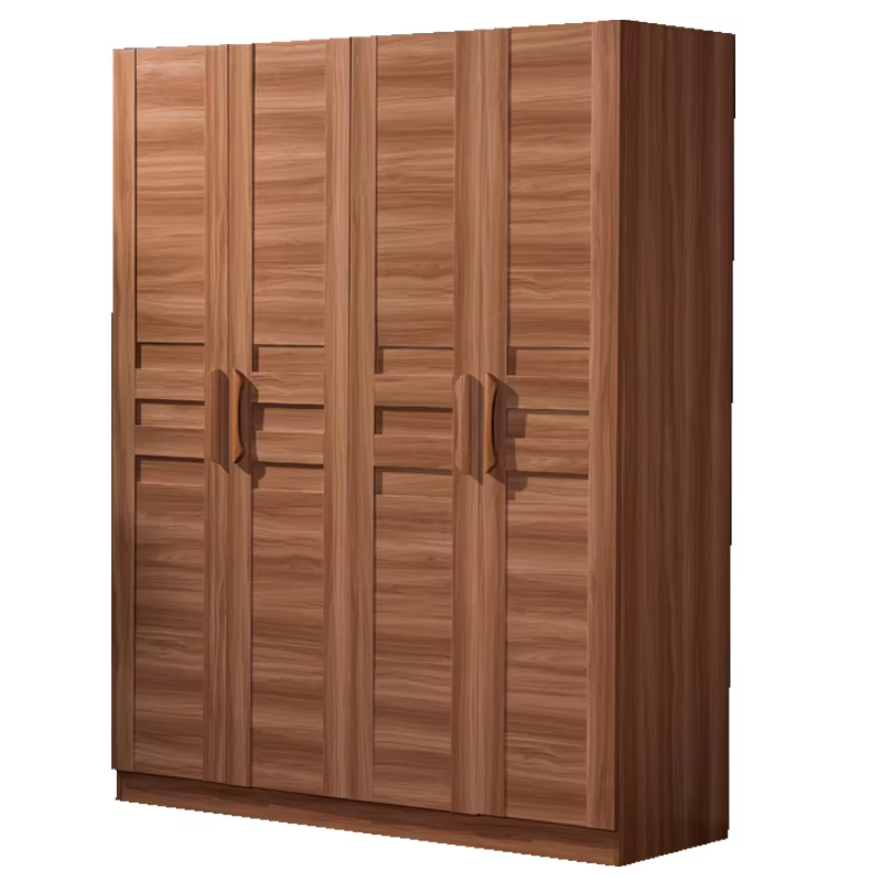 Wardrobe Solid Wooden Bedroom Furniture Cupboard