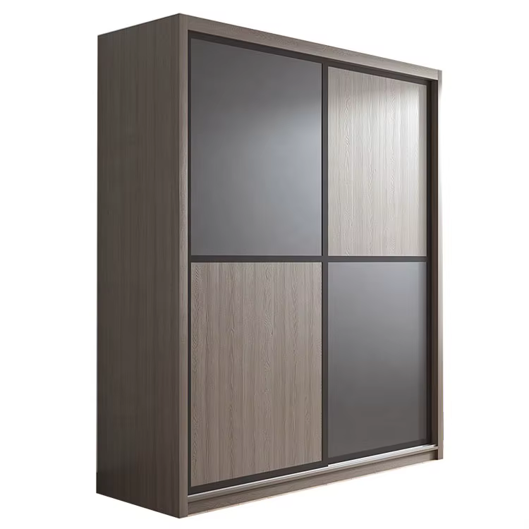 Double Color Bedroom Fitted Wooden Detachable
