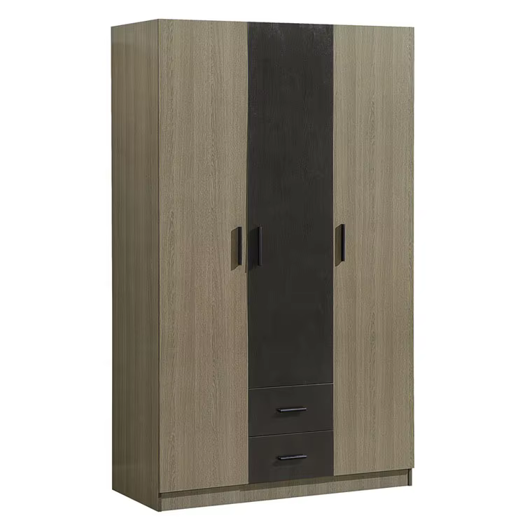 3 Door Small Dormitory Room Wardrobe