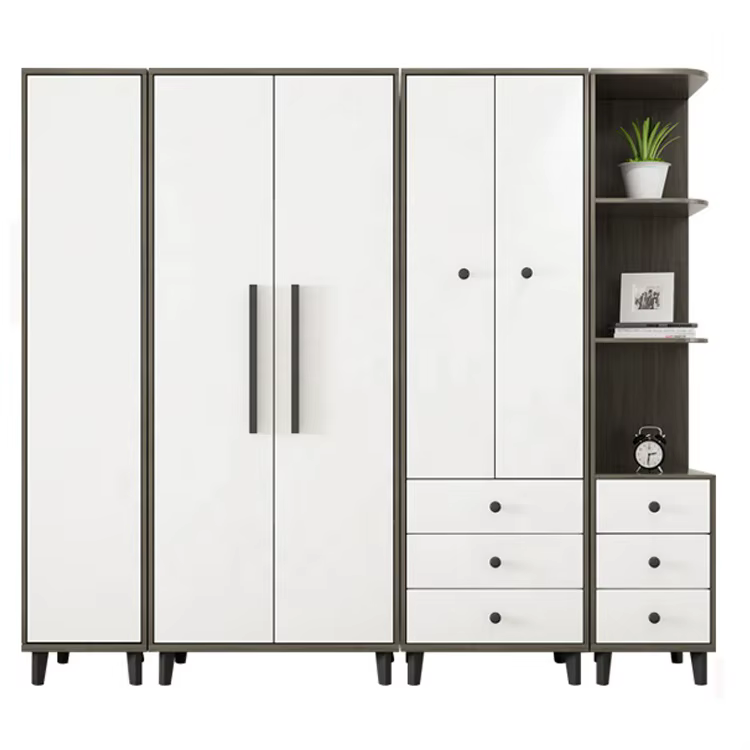 Wooden Modern Wardrobe Bedroom Simple Wardrobe
