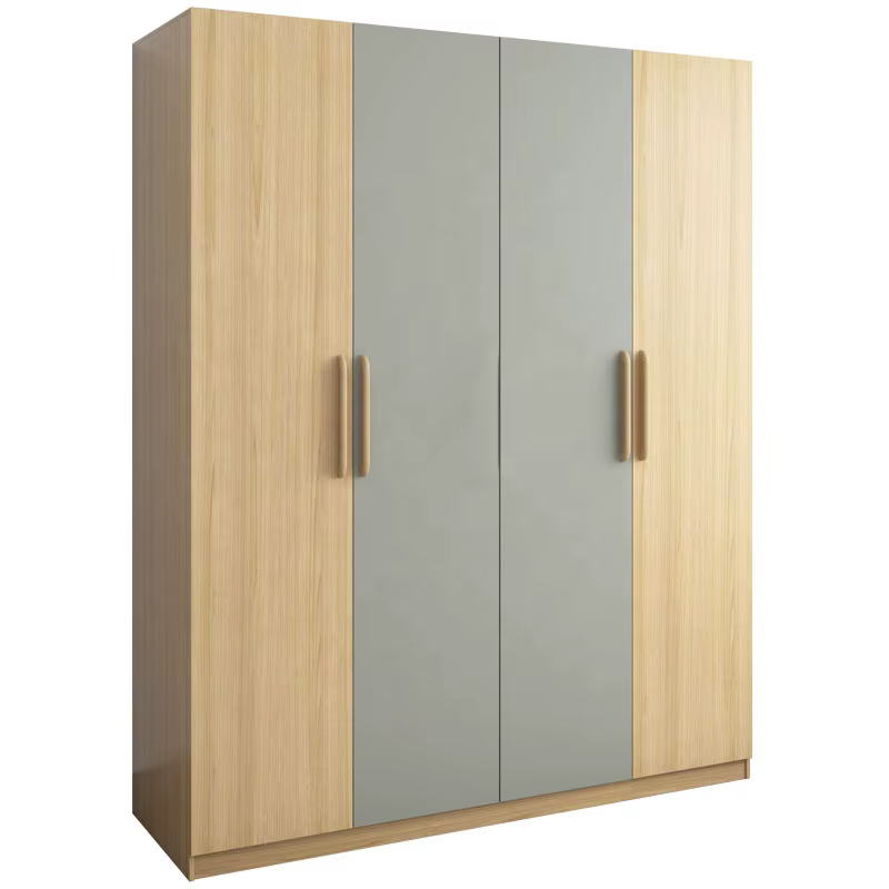 Wooden Bedroom Furniture 4 Door Wardrobe