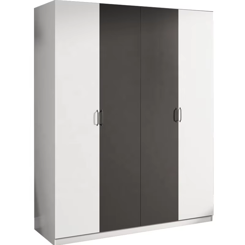 Home Furniture 4 Door MDF Wardrobe