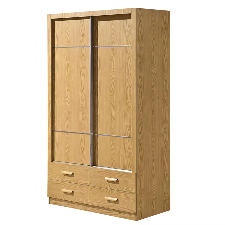 Buy Modern Design Wood Slider Wardrobe