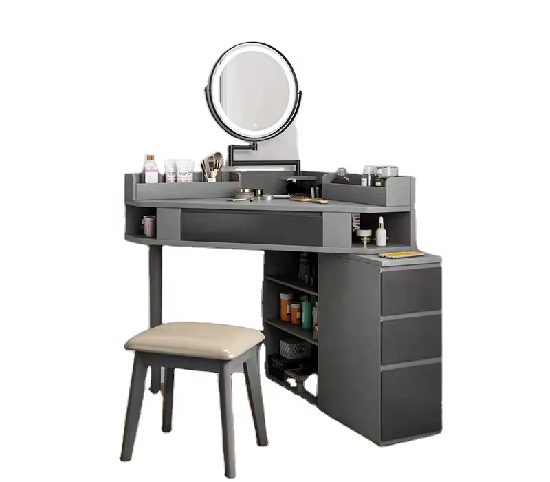 Nordic New Solid Wood Girl Desk