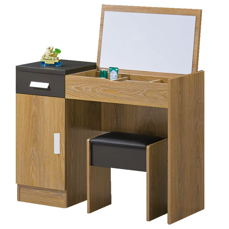 Stand Up Small Makeup Storage Vanity