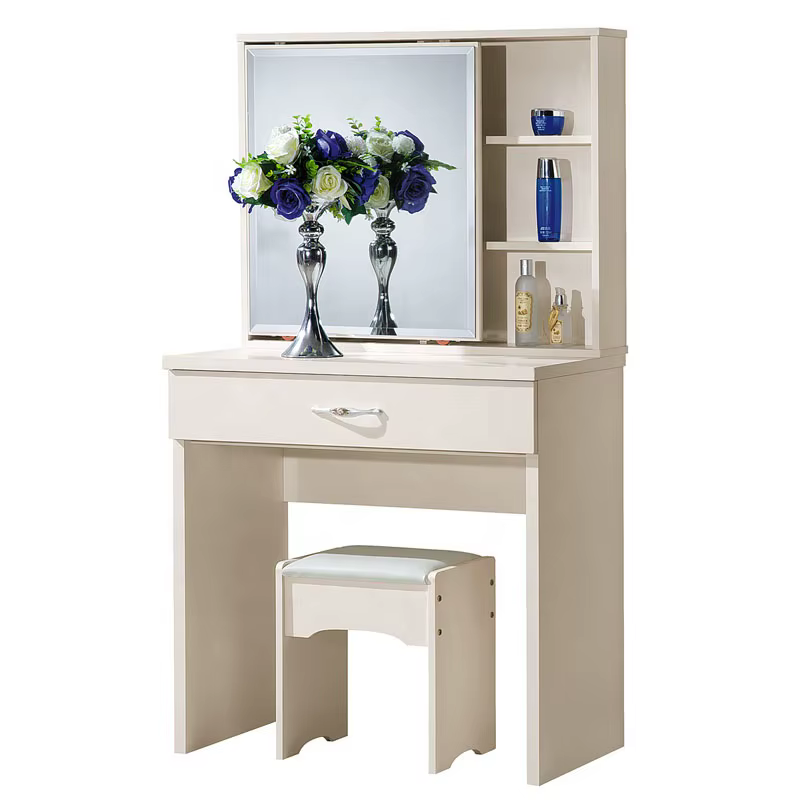 Corner Bedroom Dresser Living Room Silver