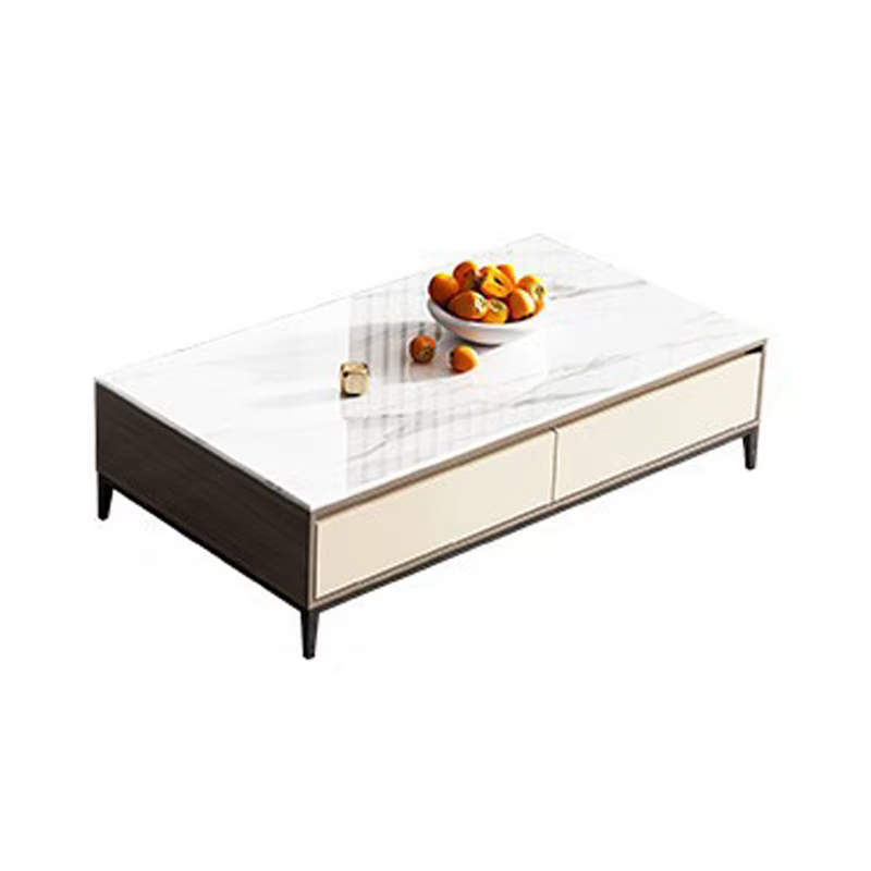 Multifunctional Nordic Rock Board Drawers Square