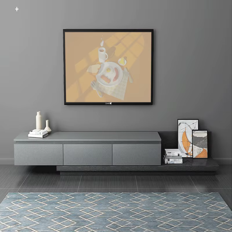 2022 Simplicity Minimalist Wooden Furniture Television