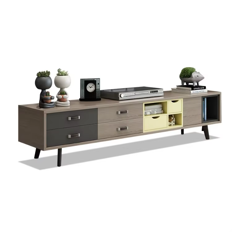 Melamine MDF Board LCD TV Stand