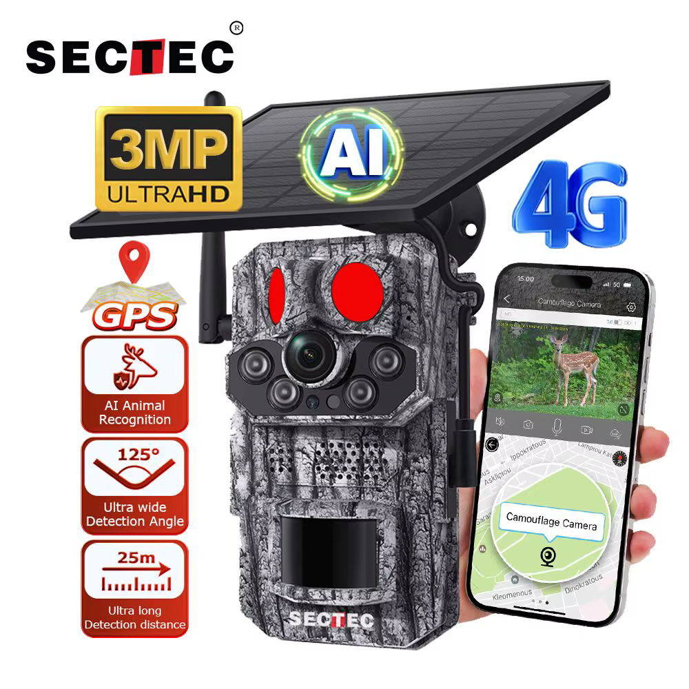 SECTEC GPS 4G LTE Cellular Trail