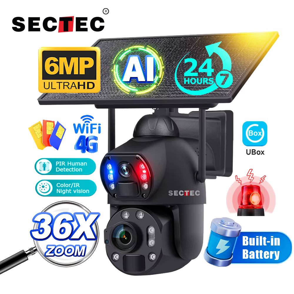 SECTEC 10W 36X Zoom Dual Lens