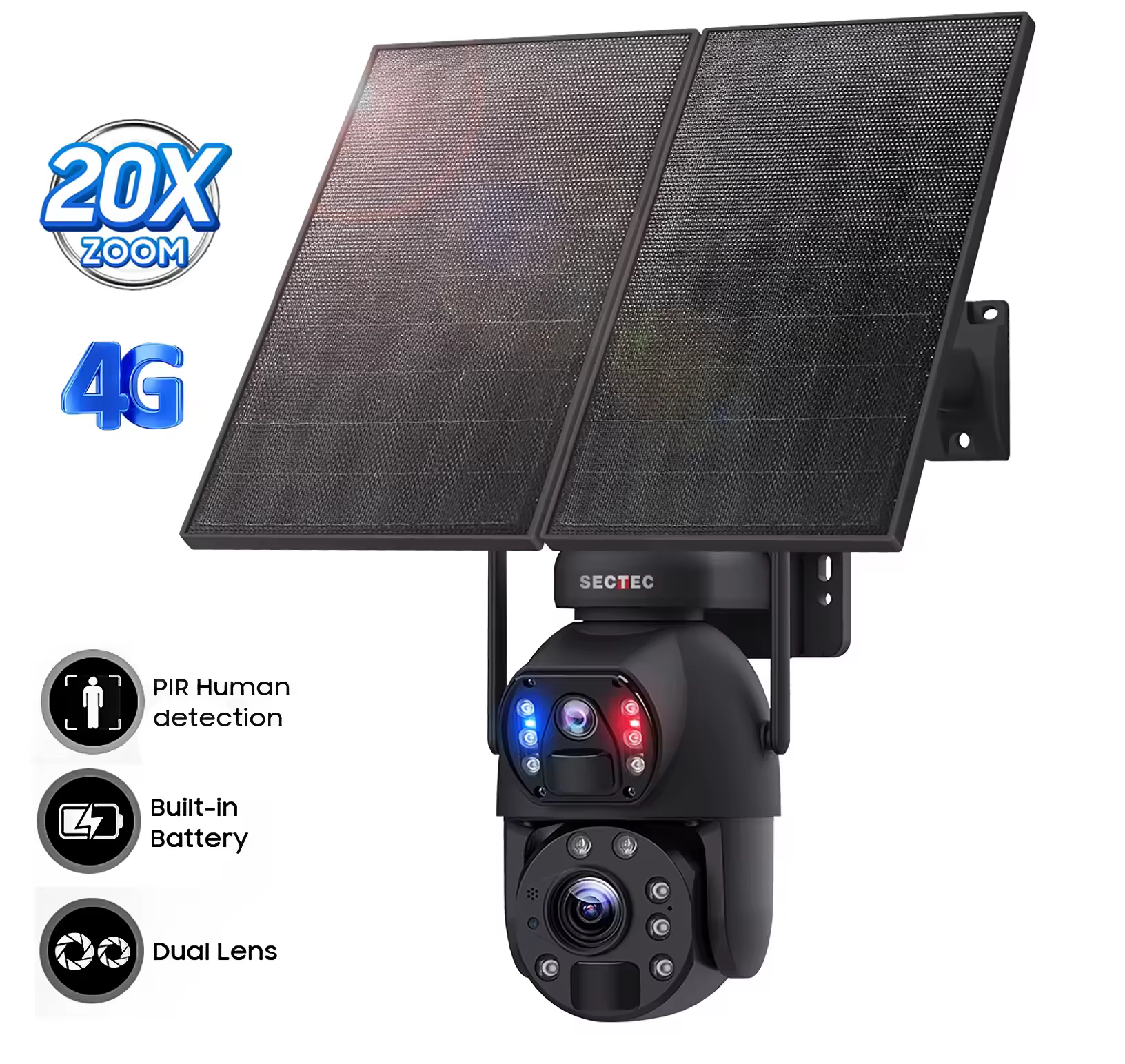 Metal HD Dual Lens 20W 20X