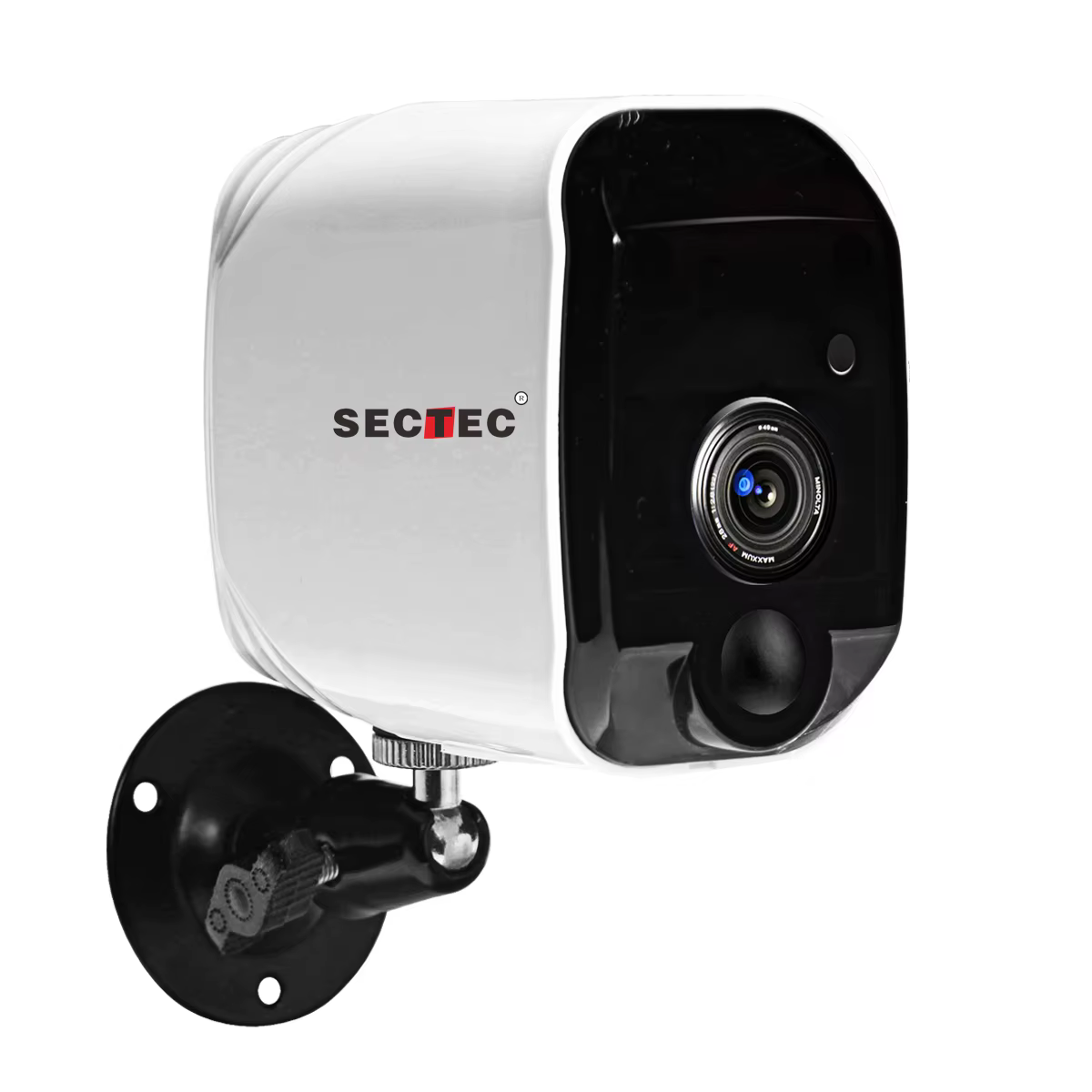 SECTEC Solar Powered wireless ip security Tuya camera Outdoor Two Way Audio PIR IP67 Wifi  Battery Power CCTV Camera
