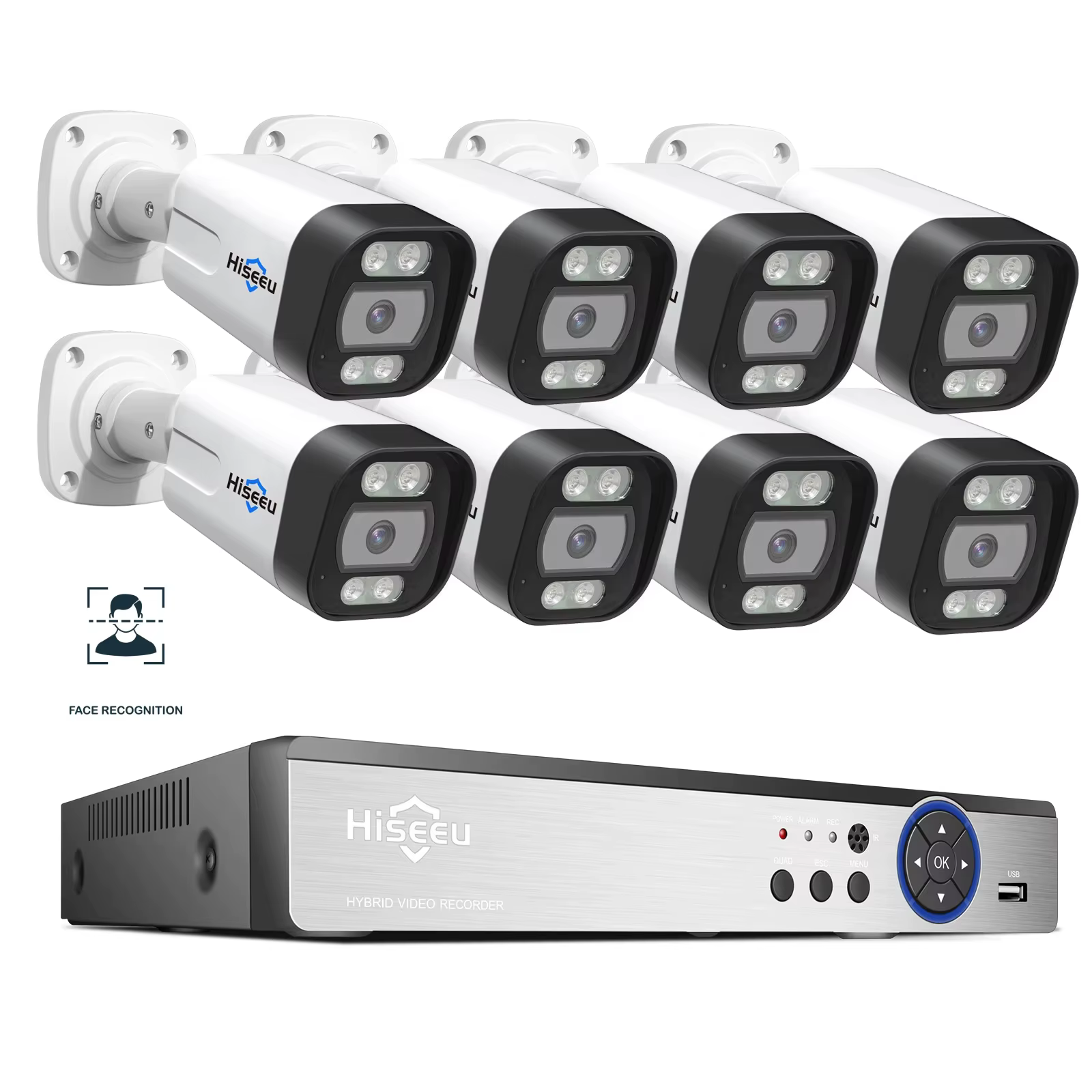 Hiseeu IP POE 5MP CCTV Security