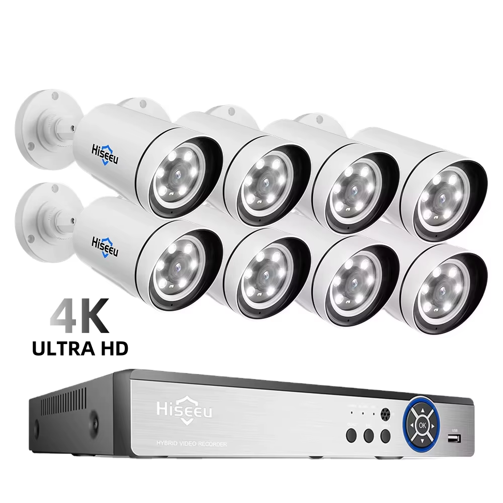 Hiseeu IP Street Poe Video Surveillance