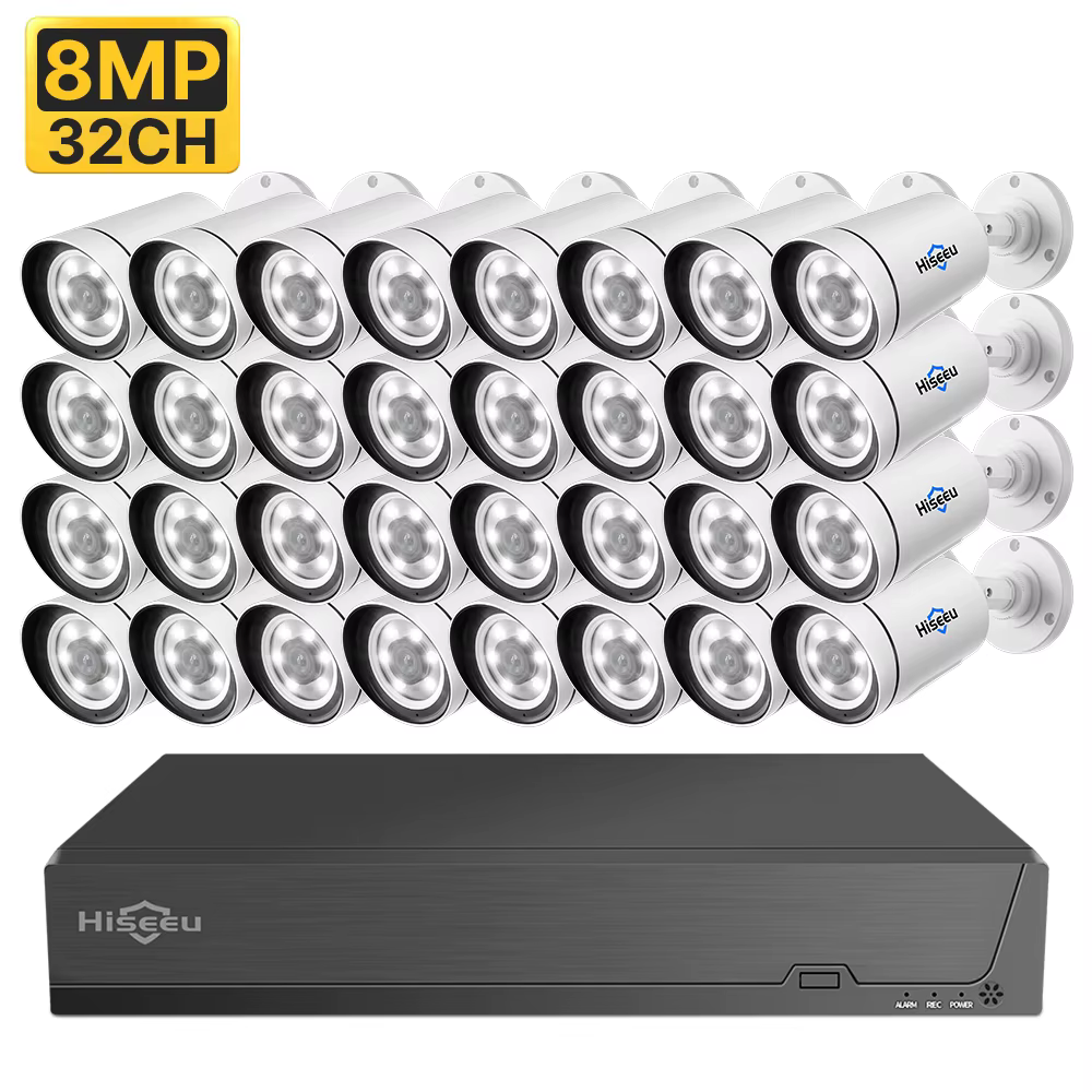 4K 8MP POE Set Nvr 32ch