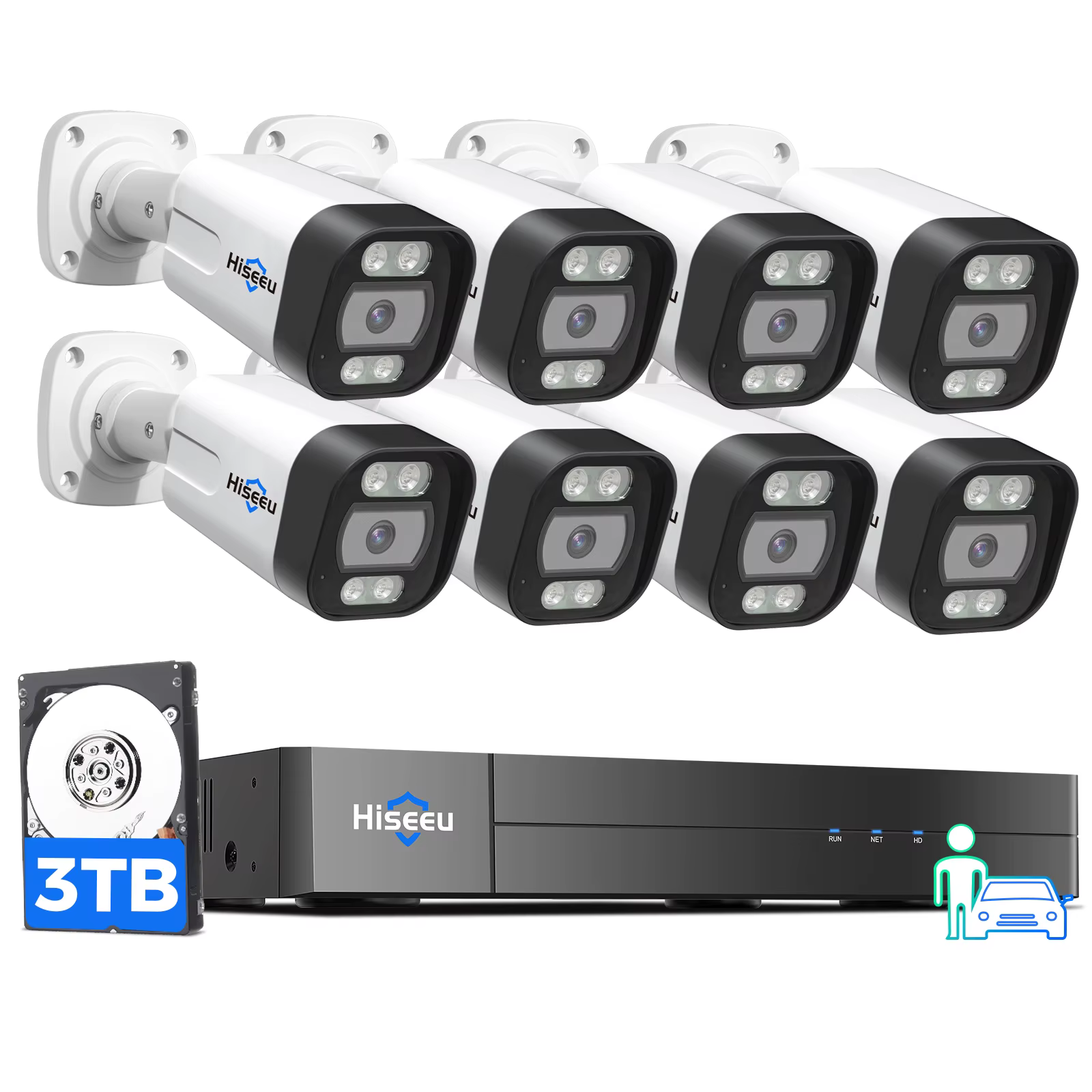 Security System Video Surveillance Outdoors Cctv