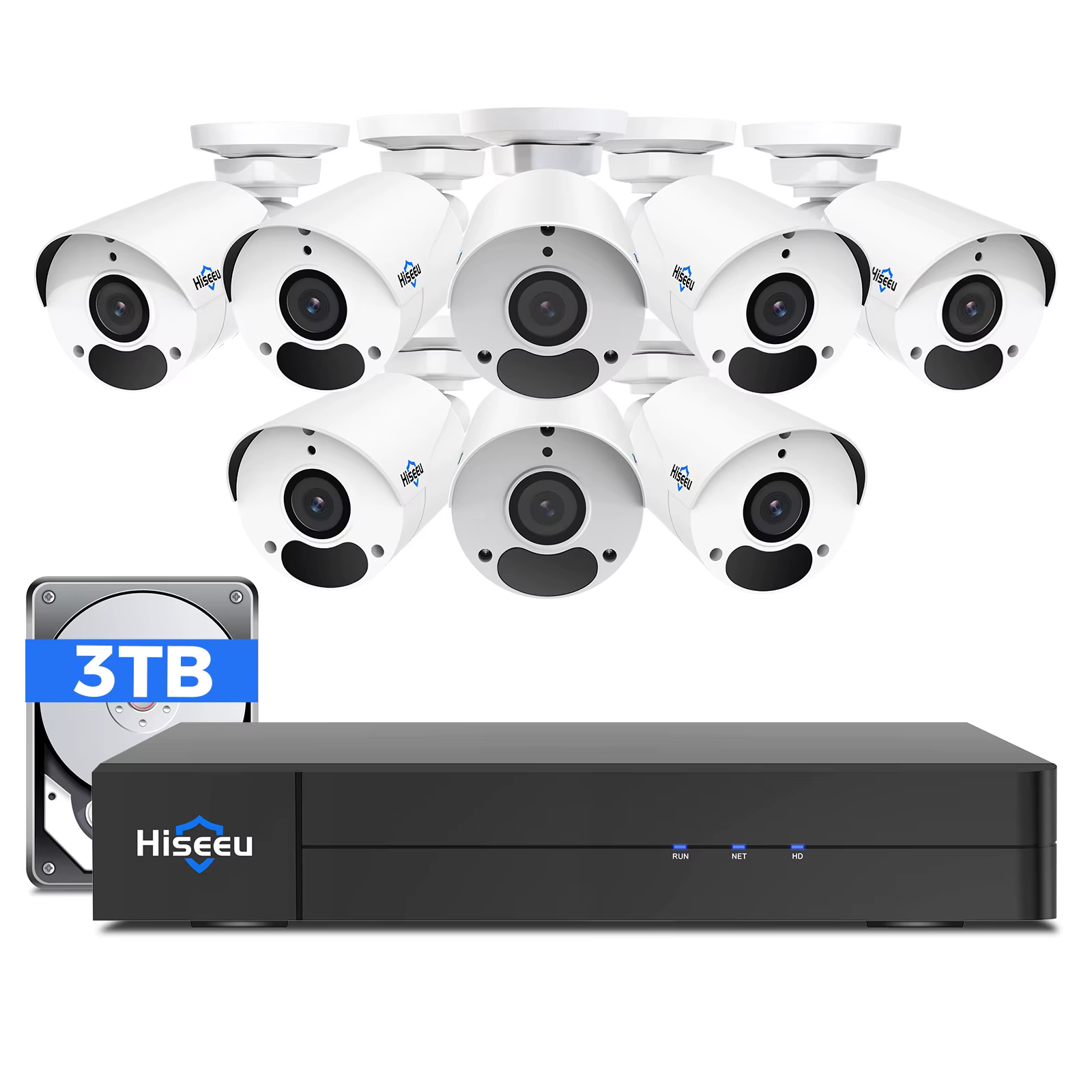 Outdoor 8MP 8CH 16CH NVR IP