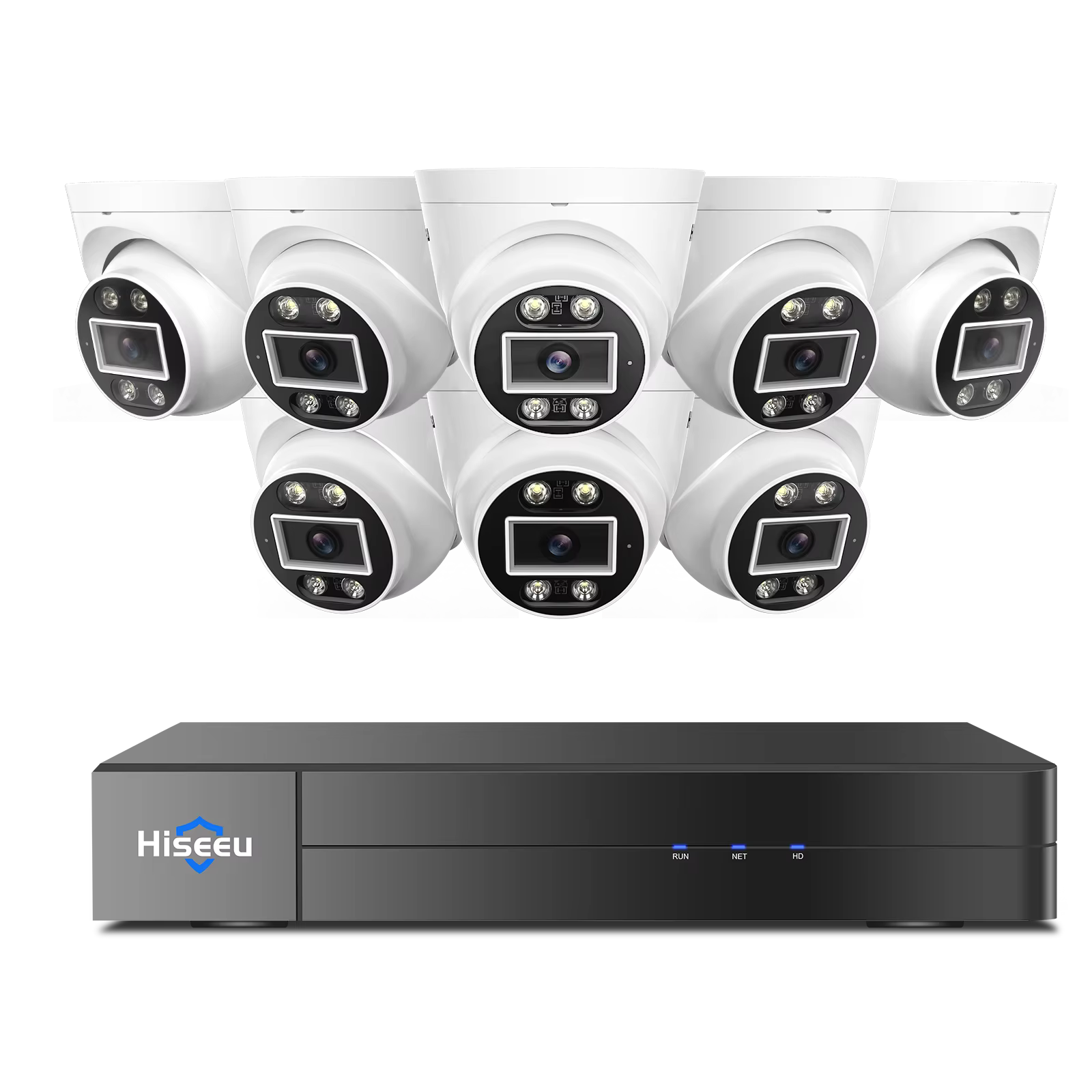Hiseeu 5MP 8CH H 265 PoE