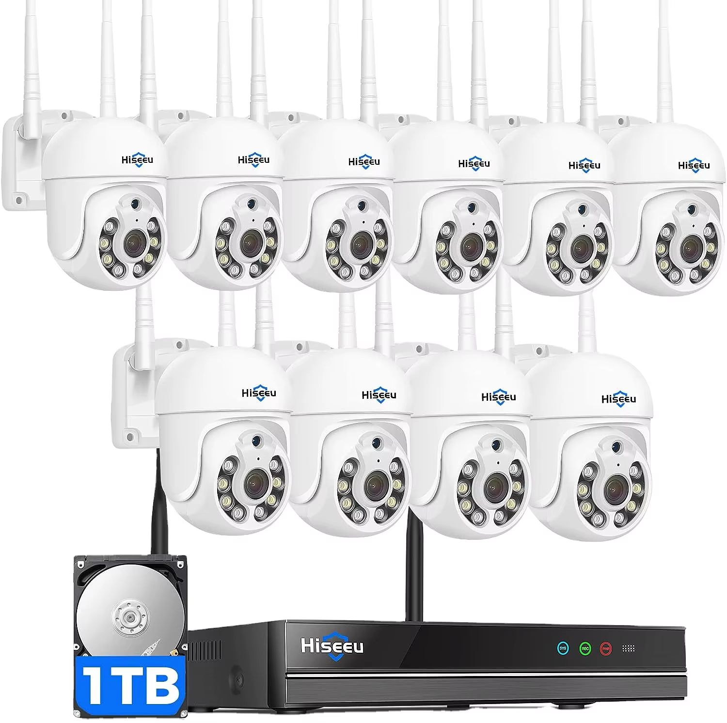 5MP 16 Channel Smart AI PTZ