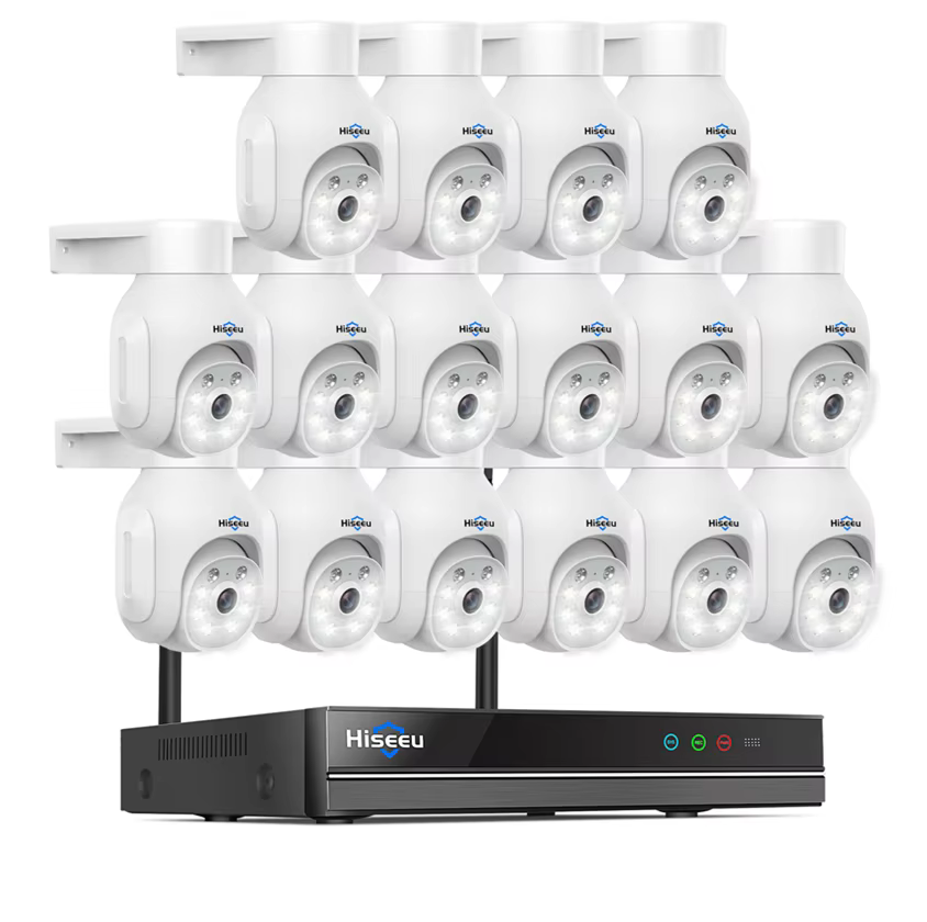Hiseeu IP66 5MP 16 Channel Outdoor
