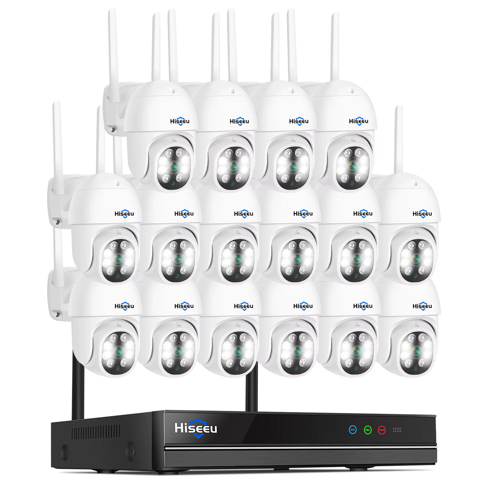 Hiseeu H 265 5MP Outdoors Surveillance