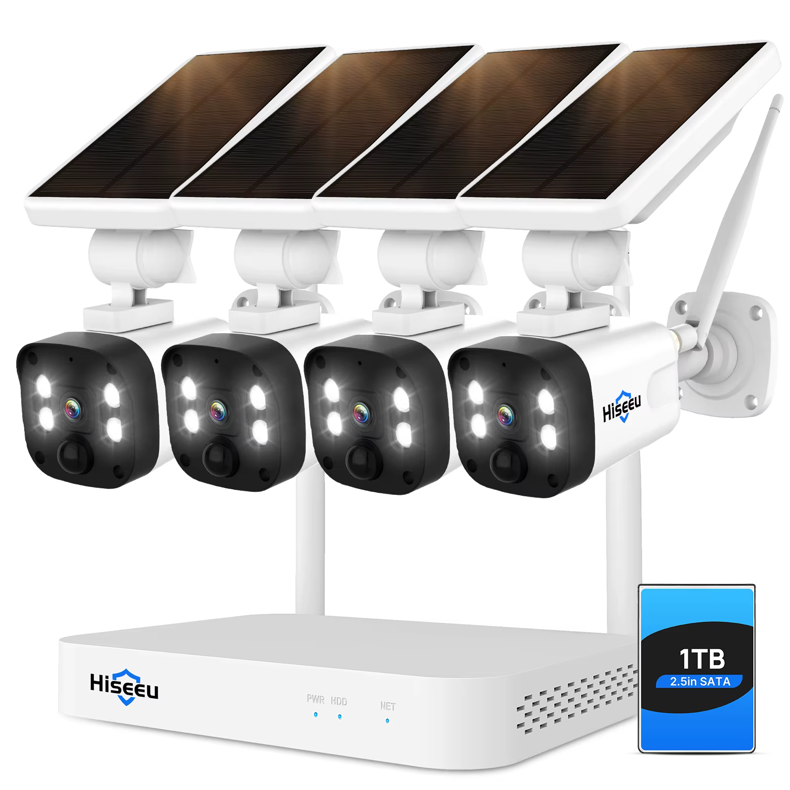 Hiseeu 4MP Full HD Night Vision