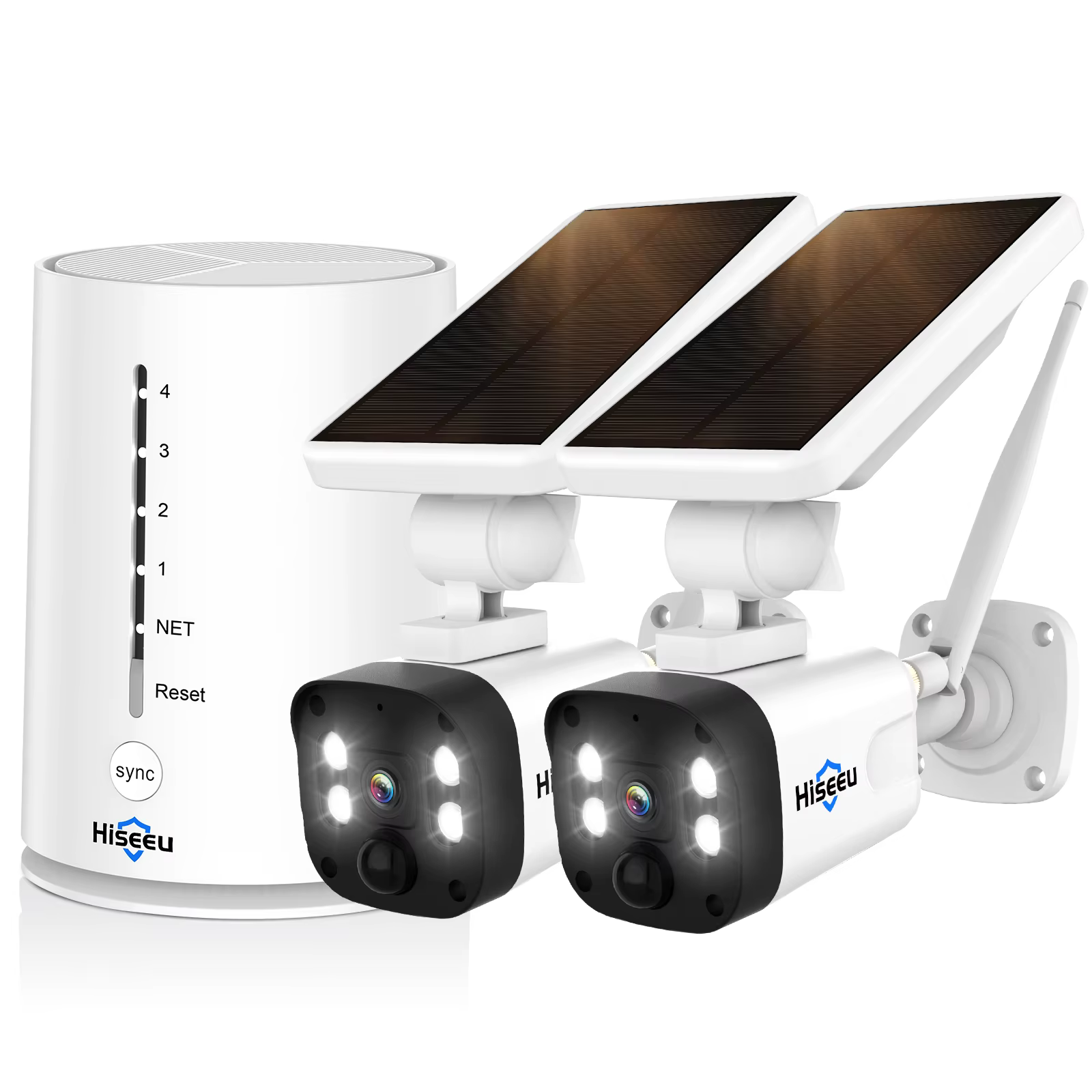 Hiseeu 4MP HD Solar Cell Camera