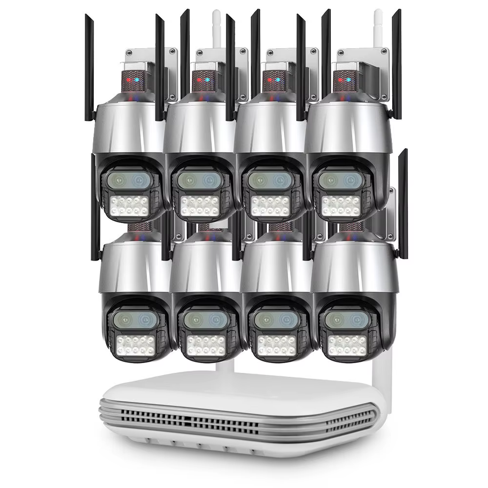 Ai Security Camera System Wireless Dual